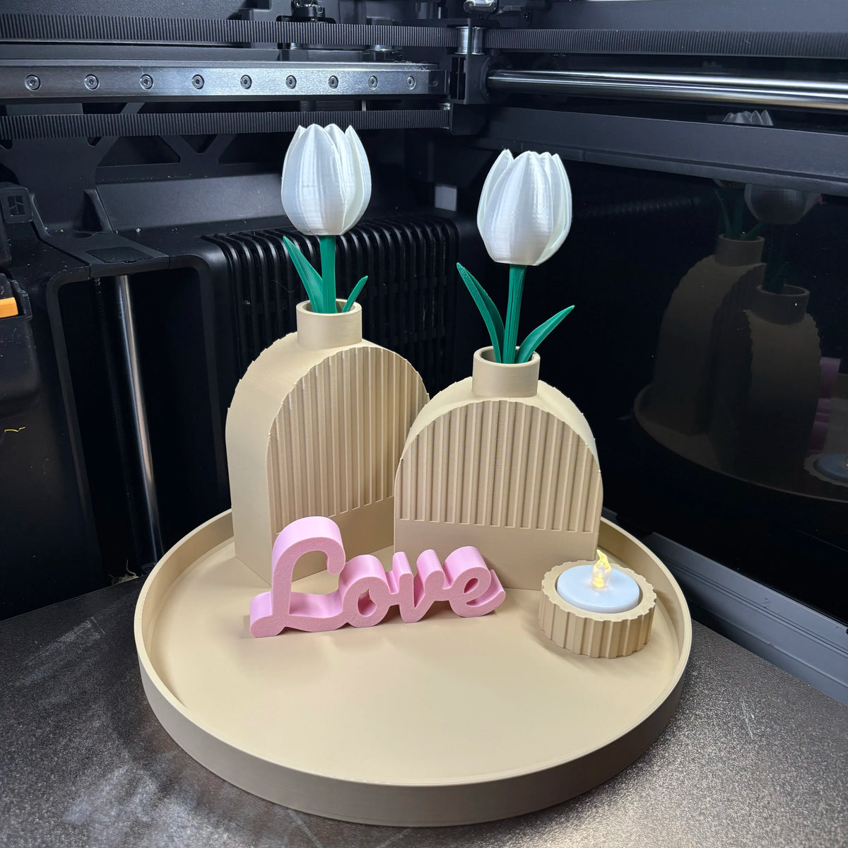Kit Decorativo "Rayas & Amor"